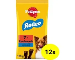 12x - Pedigree - Saveur de bœuf rodéo - 12x(7 Pièces 123g)