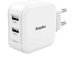USB Adapter - Universeel, Hoge Kwaliteit - Smart Quick Charge poorten - USB stekker snellader