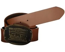 Levi´s Footwear Billy Plaque Riem Bruin 90 cm