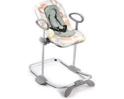 Baby wipstoel - Baby relax - In hoogte verstelbaar - 5-punts gordel - 87 x 87 x 51 cm - Artline