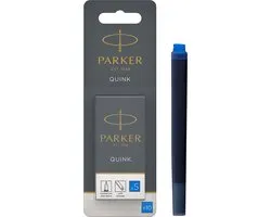 Cartouches couleur Parker QUINK Bleu royal 10 pcs