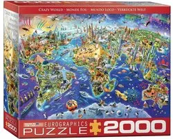 Puzzle Eurographics - Crazy World