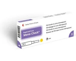 Autotest de ménopause Meno-Check (FSH) 2 pièces | détection précoce de la ménopause | aperçu rapide des changements hormonaux | test d'autodiagnostic rapide - résultats disponibles en quelques minutes