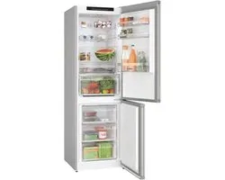 Bosch KGN362IDF - koel-vriescombinatie - Vrijstaand - 321 l - Roestvrijstaal