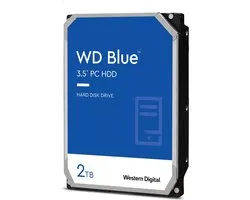 WD WD Blue - Interne Harde Schijf - 2TB - 3.5 inch - SATA