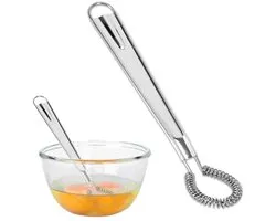 Stainless Steel Mini Whisk Set - Versatile Kitchen Tools for Mixing and Beating
