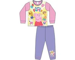 Peppa Pig - Pyjama - Katoen - Peppa Big Party - Pyjamajasje en pyjamabroek - Maat 92/98