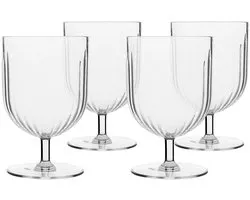 Bo-Camp Wijnglas - Brim - 290 ml - 4 Stuks