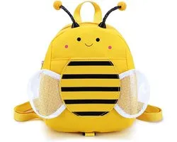 Children's Backpack Bee Anti-Loss Backpack Bees Kindergarten Backpack Cute Animal School Bag Student Bag for Boys and - ShopVlot