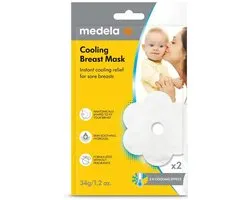 Medela Verkoelend Borstmasker - 2 Stuks