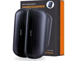 Ocoopa® UT2s Mini - Chauffe-mains Réutilisable Rechargeable - Des heures sans arrêt vraiment bien chaud – Design Magnétique à 2 parties – Chauffe-mains Électrique – Rechargeable - version 2025 - Chauffe-mains Rechargeables