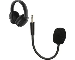 kwmobile microfoon voor gaming headset - geschikt voor Razer Barracuda X - 10 cm - In zwart