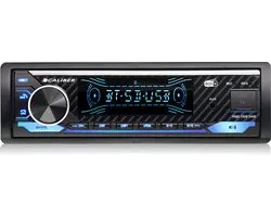 Caliber Autoradio avec Bluetooth - DAB - DAB+ - Autoradio avec USB, SD, AUX, FM - 1 DIN - Appels mains libres - Port de chargement USB - 4 x 100 Watt (RMD058DAB)
