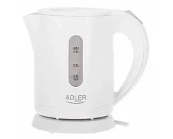 Adler AD 1371 - Bouilloire - plastique - camping - petite taille - 0,8 litre