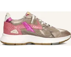 Floris Van Bommel Sfw-10152 Daysi Sneakers - Cuir - Dames - Couleur or - Taille 36