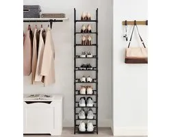Lexium shoe rack 10 shelves industrial style