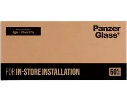 PanzerGlass Privacy Ultra-Wide Fit Anti-Bacterial Screenprotector incl. applicator geschikt voor Apple iPhone 18 Pro