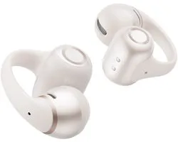 Écouteurs à clip Open-ear Shokz OpenDots 2 – Audio Dolby – Écouteurs sans fil – Blanc