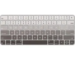 kwmobile QWERTY US Engels bluetooth toetsenbord stickers geschikt voor Apple Magic Keyboard keyboard stickers - Stickers laptop in wit / grijs / zwart