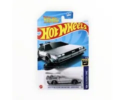 Hot Wheels Back To The Furure Time Machine -Hover Mode Gris Mat 60/250 Hw Screen Time 4/10 Long Card 1:64 2024