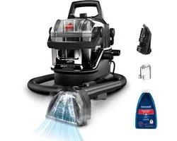 BISSELL SpotClean HydroSteam Select Draagbare Vlekkenreiniger - Met HydroSteam Technologie - Tapijtreiniger & Stoomreiniger voor Bank, Auto & Matras - Carpet Cleaner Apparaat - 3 Reinigingsmodi - Reinigingsmachine - Zetelreiniger - 3697N