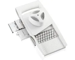 Leifheit ComfortLine Multifunctionele Rasp - 4+1 - Wit
