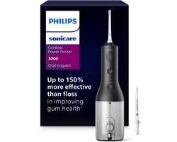 Philips Sonicare series 3000 Cordless Powerflosser - Waterflosser - Zwart - HX3826/33