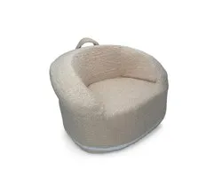 Liefjes & Co Teddy Fluffy Sofa - Kinderfauteuils - Kinderstoel - Kindersofa - Beige