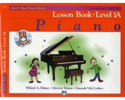 Alfreds Music Publishing Alfred's Basic Piano Library Lesson 1A méthode pour piano (anglais) - édition universelle