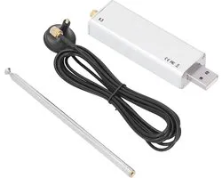 R820T2 RTL2832U RTL SDR Software Gedefinieerde Radio met Dipool Antennekit HF Bias Tee 1PPM TCXO SMA voor Amateurzender en Ontvanger