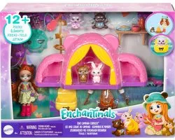 Enchantimals Tent en Kampeerknuffels - Speelset