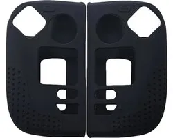 Housse de protection adaptée pour Steam Deck - OLED - LCD - Résistant aux rayures - Siliconen - Housse - Étui - Protection - Steamdeck - Zwart