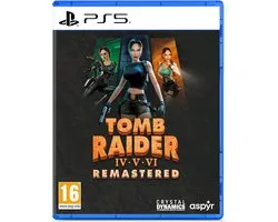 Playstation Games Ps5 Tomb Raider Iv Vi Remastered Starring Lara Croft Transparant