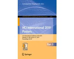 Communications in Computer and Information Science1034- HCI International 2019 - Posters