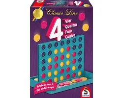 Schmidt® - Vier op een Rij Classic Line - Bordspel - Strategisch denkspel - vanaf 6 jaar - 2 spelers