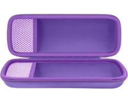 Draagbare Hardcase voor JBL Flip 7/Flip 6/Flip 5 Bluetooth Speaker - Bescherming en Reisoplossing (Paars)