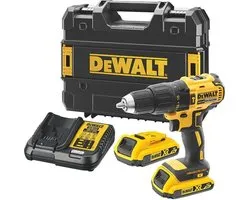 Perceuse-visseuse sans fil DeWALT DCD778D2T 18V 2.0 Ah XR en TSTAK