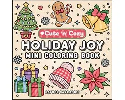 Cute and Cozy- Holiday Joy Mini Coloring Book