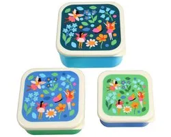 Rex London - Snackboxen 'Fairies in the Garden' (Set van 3)