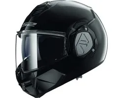 LS2 FF906 Advant Solid Gloss Zwart Systeemhelm - Maat XXXL - Helm