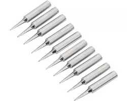 10 pcs Soldering Tips 900M-T - Kit de pointe de soudage pour Hakko - Station de soudage - Radio Shack - TENMA - ATTEN - Quick - Aoyue - Yihua Matériaux de soudage