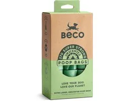 Beco Pets Sacs à Crottes biodégradables - 270 pièces (18 x 15)
