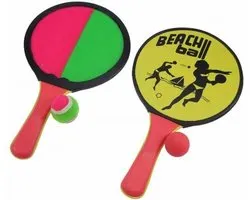 Beachball Set Hout 2 In 1 04207