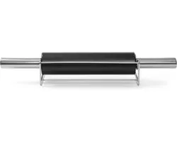 HENDI Deegroller – Non-stick coating – Roestvast staal – Inclusief standaard – ⌀62x470 mm