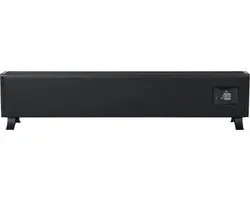 Eurom 361193 Alutherm Baseboard 1500 Black