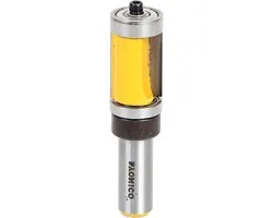 Flush Trim Router Bit - Bovenfrees Bit - Hout Bewerken - Dubbele Lager - 1 inch Lengte - null