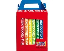 Tony's Chocolonely geschenkdoos, 6 repen