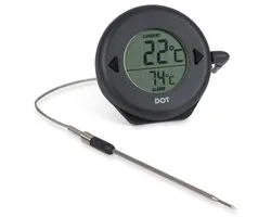 ETI / Thermoworks - DOT Oventhermometer met Alarm - Charcoal Grey - Ovenbestendig