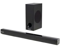 Barre de son - Audizio SB82S - HDMI-ARC - Bluetooth - Optique - Barre de son avec subwoofer - 120 Watts
