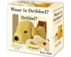 Dribbel cadeauset met boek en knuffel